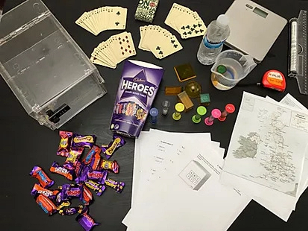 Maths in a box workshop content