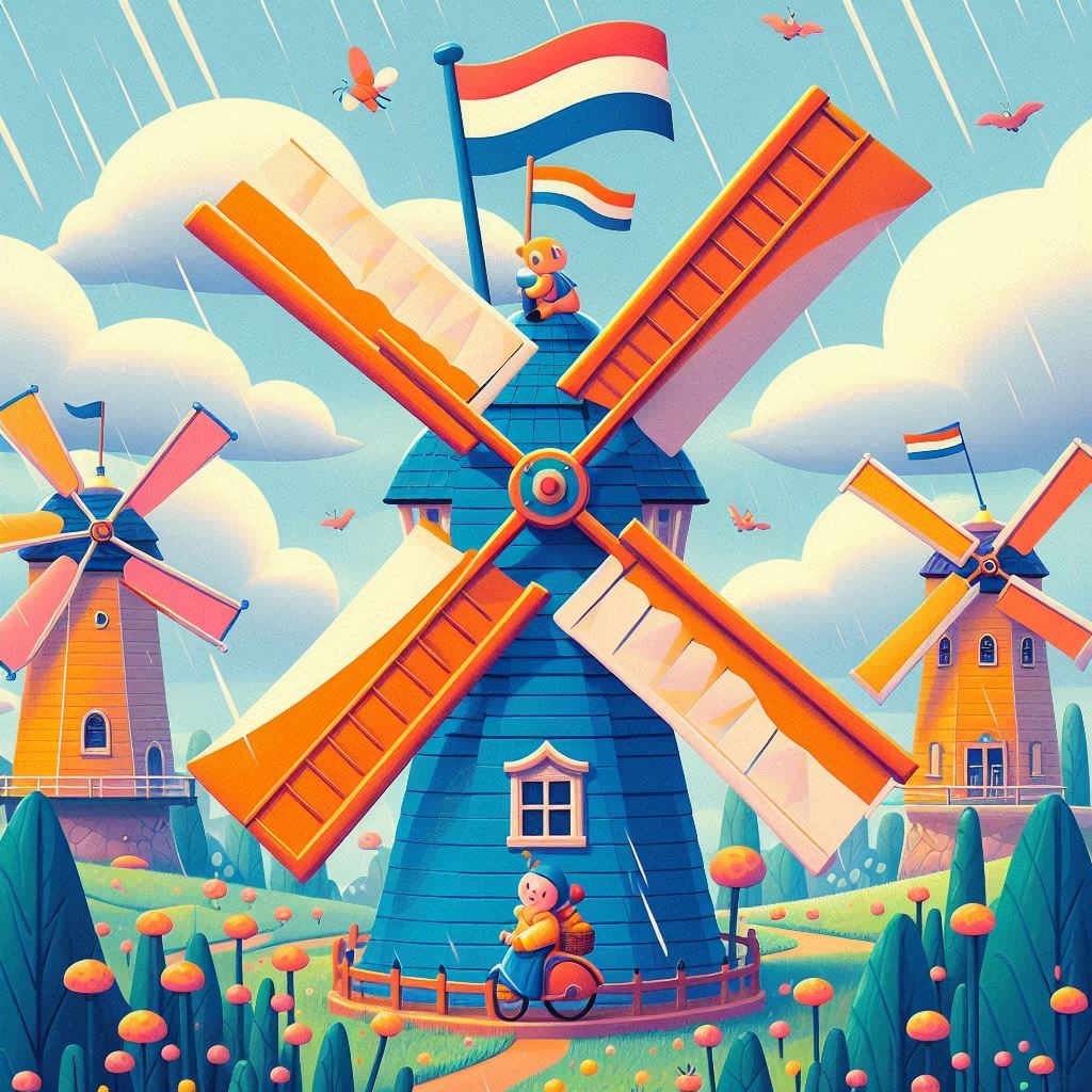 Dutch windmill