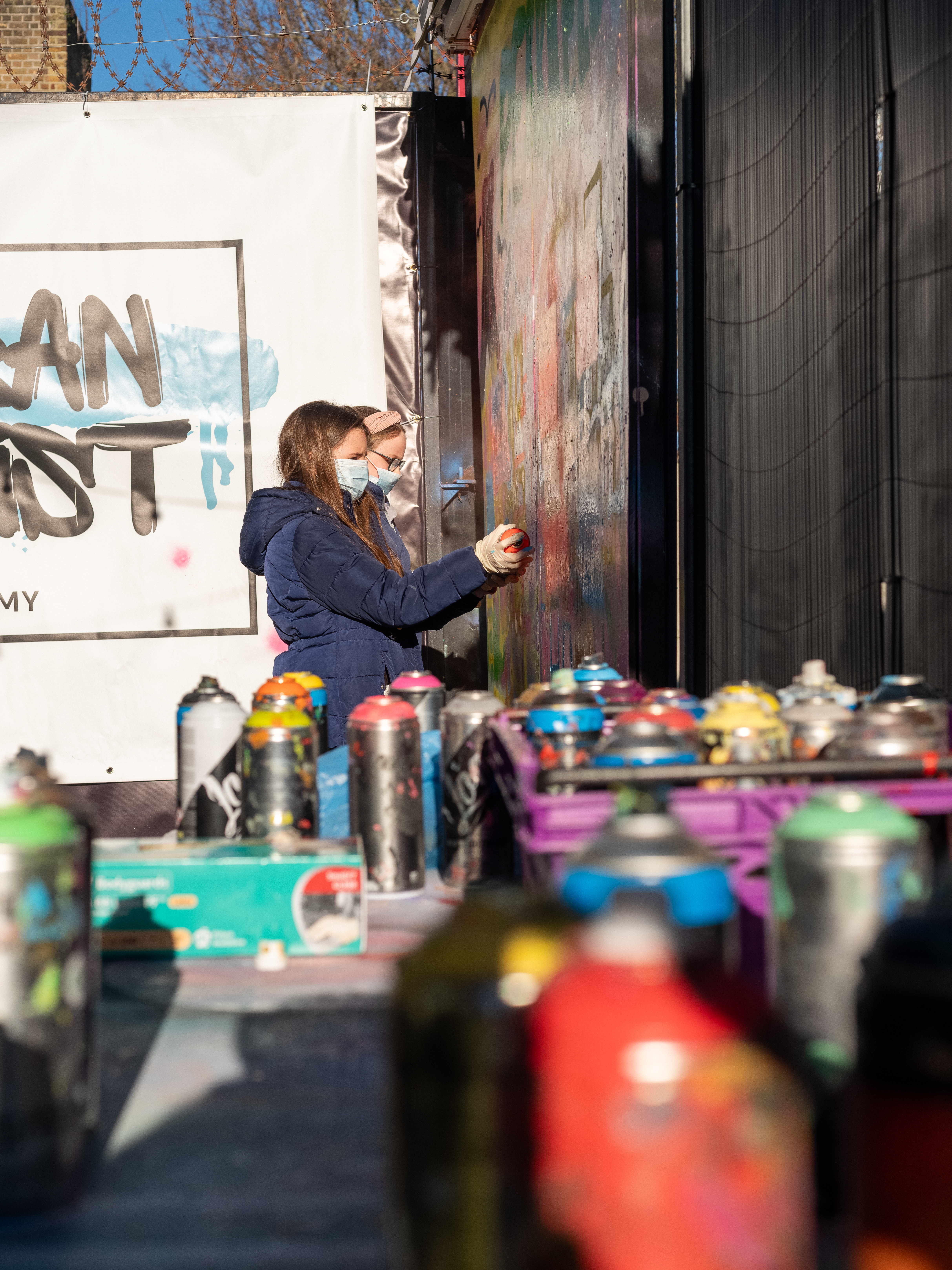 Year 6 Street Art workshop