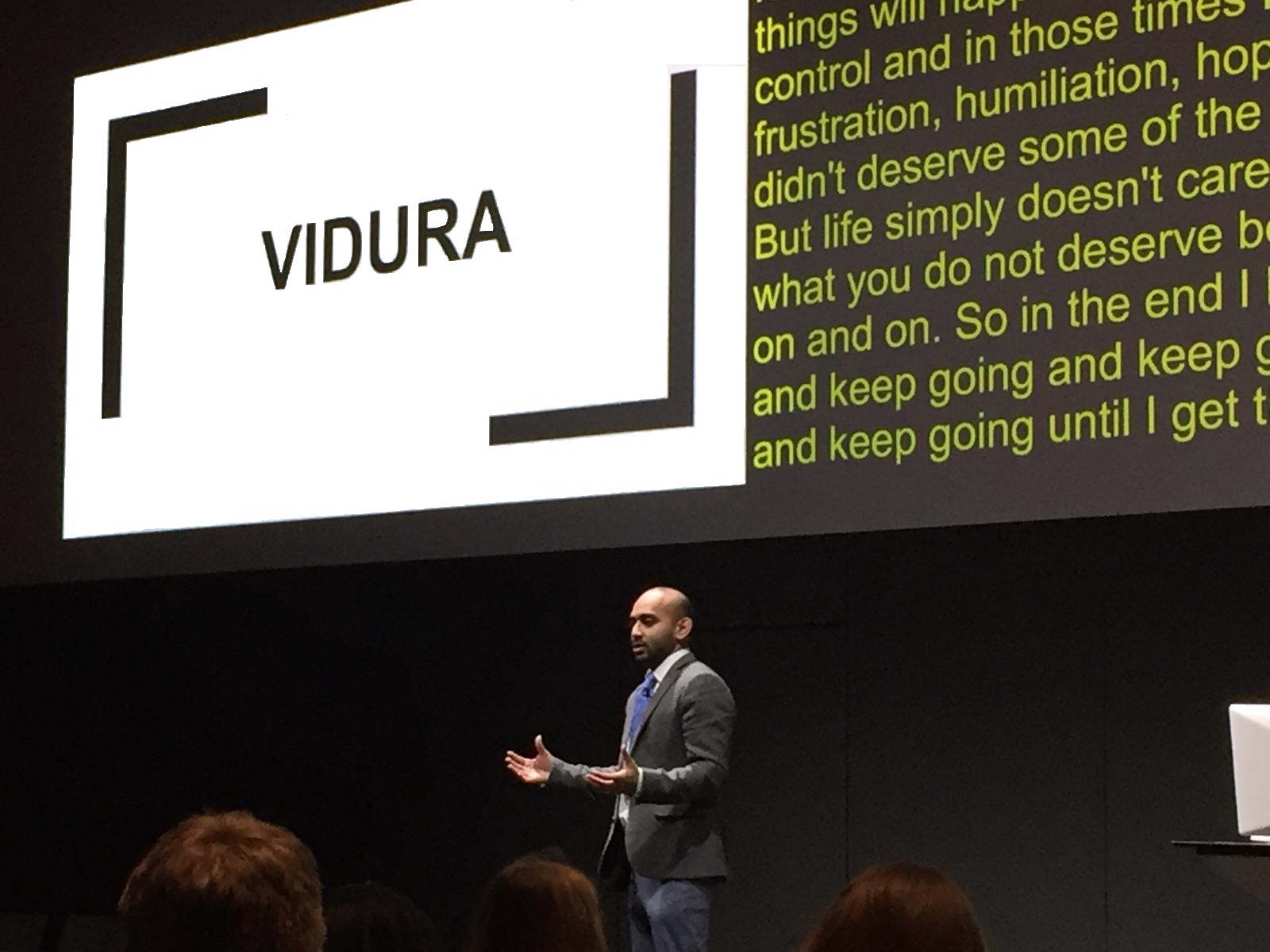 Vidura speaking at LSE and Imperial College Graduation day
