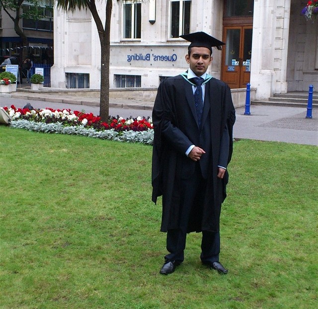 Vidura - Graduation at Queen Mary University of London
