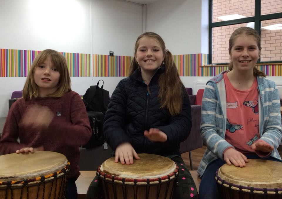 Drumming is good fun