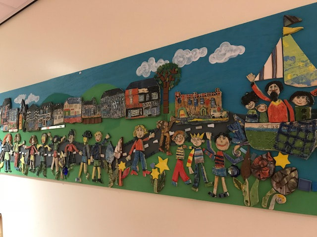 School 3D wall art