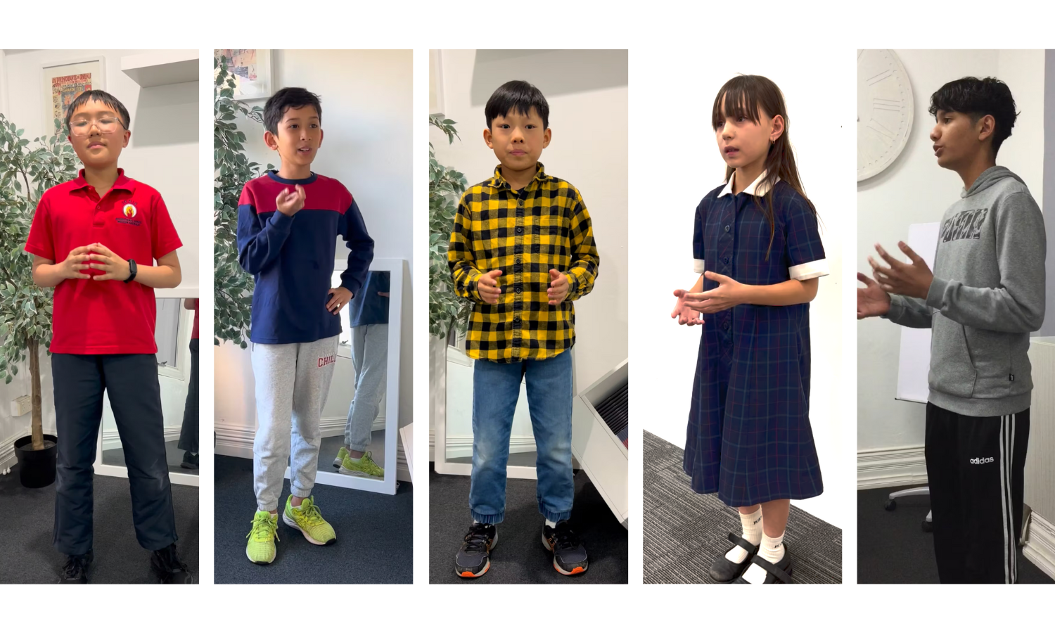 Children public speaking