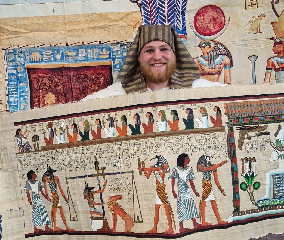 Ancient Egyptian art work