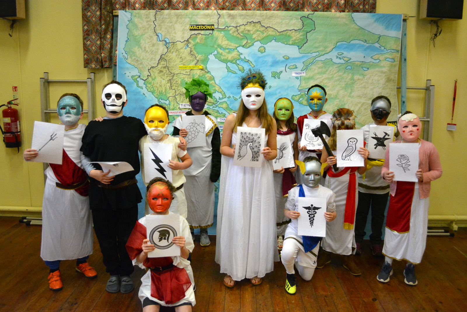 The Greek Pantheon in your school!