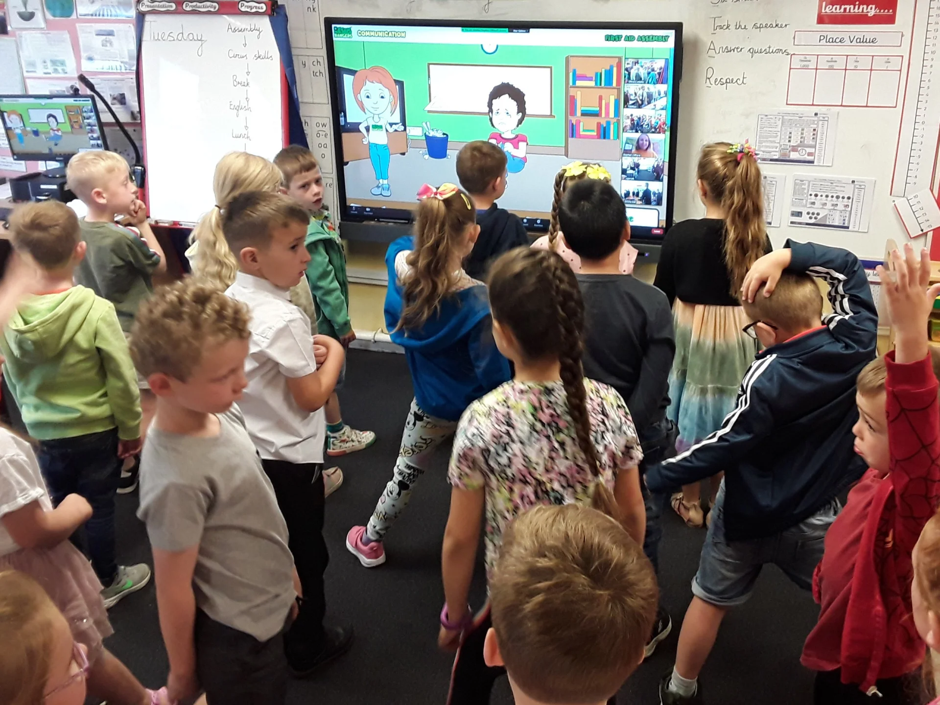 Primary first aid assembly