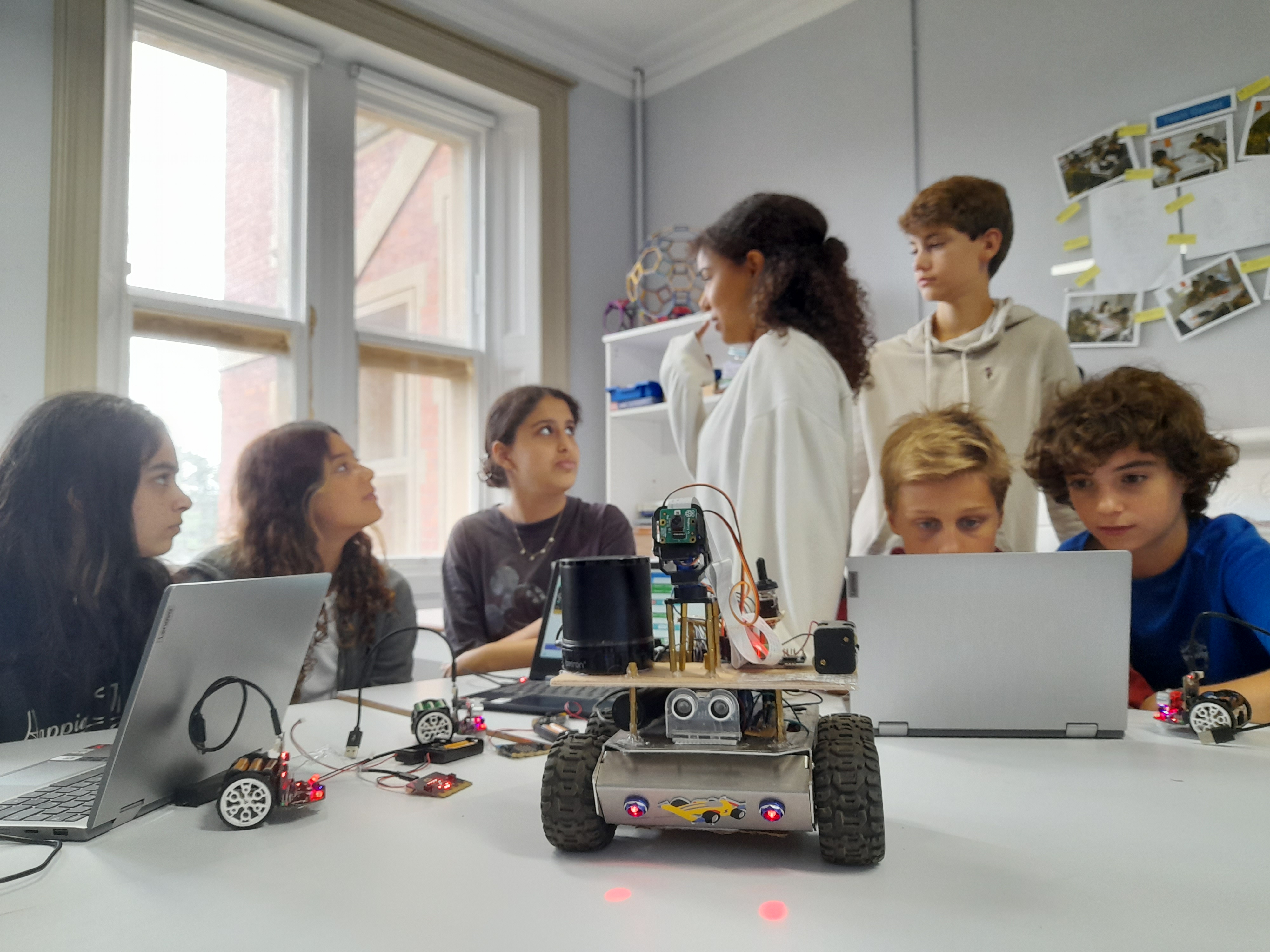 Children Coding with Robots