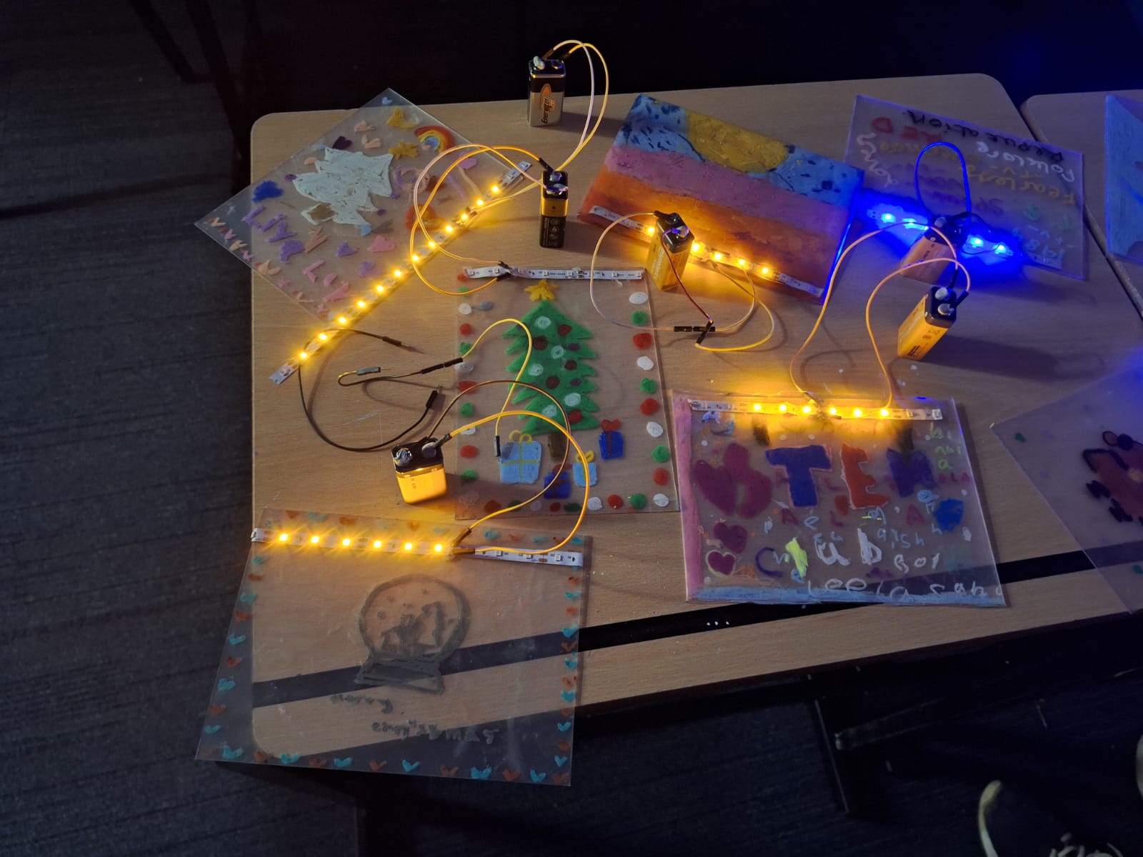Colourful Light Photos Created by Children