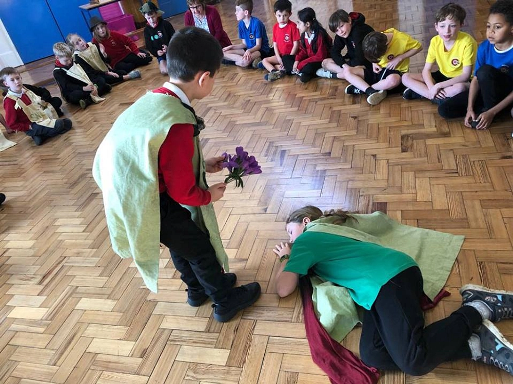 A Midsummer Night's Dream Workshop, Hampton Primary Year 5