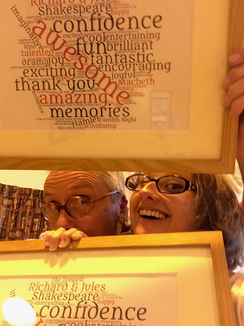 Jules and Richard - co-founders of FINDING THE WILL