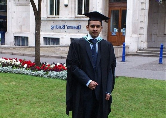 Vidura - Graduation at Queen Mary University of London