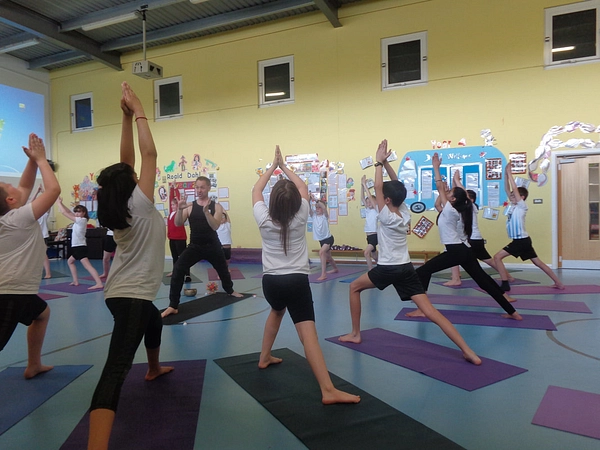 Children enjoying Tai Chi workshops