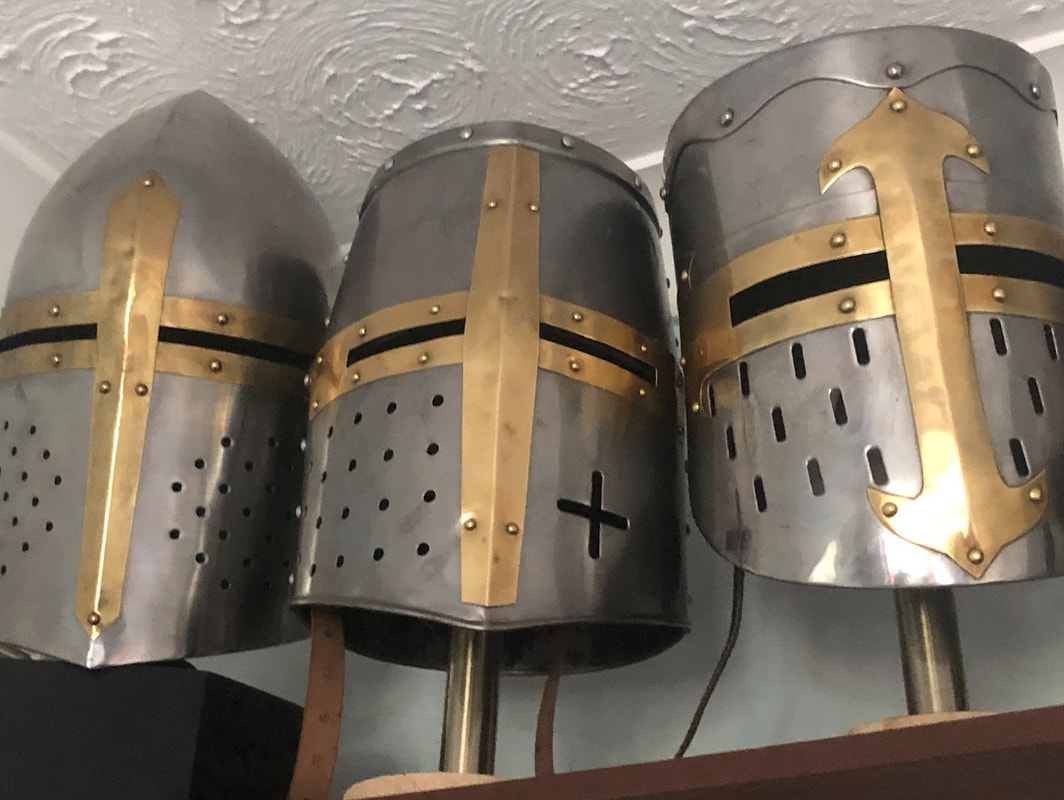 Knight helmet