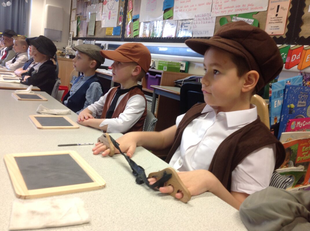 Victorian workshop in classroom