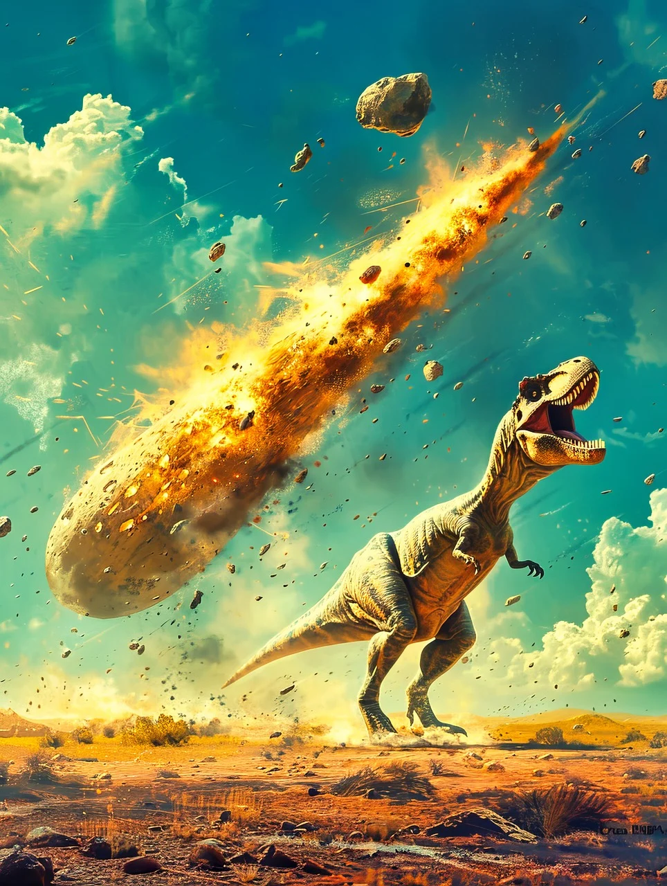 Dinosaurs and asteroids