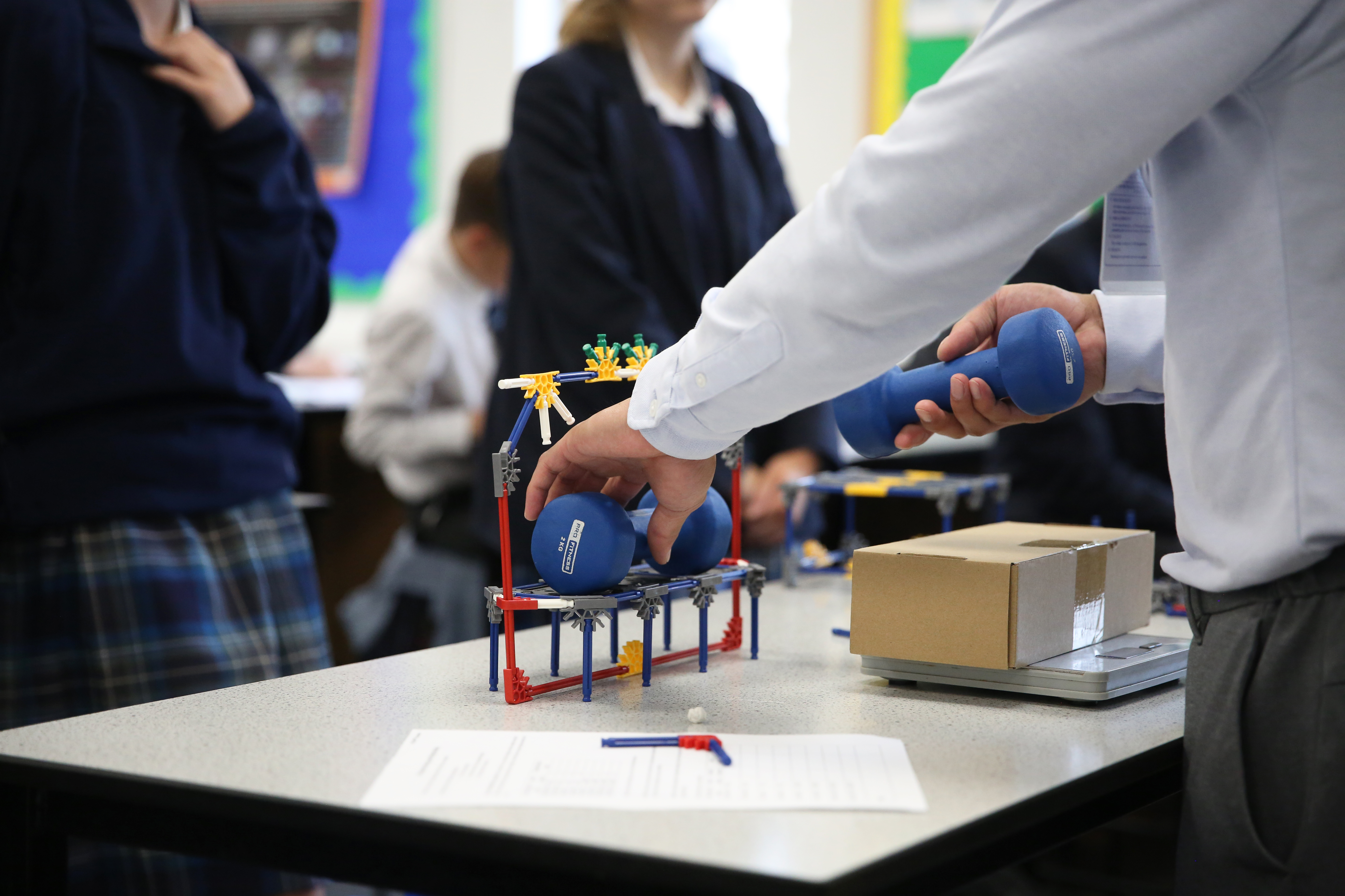 Bridge model demonstration