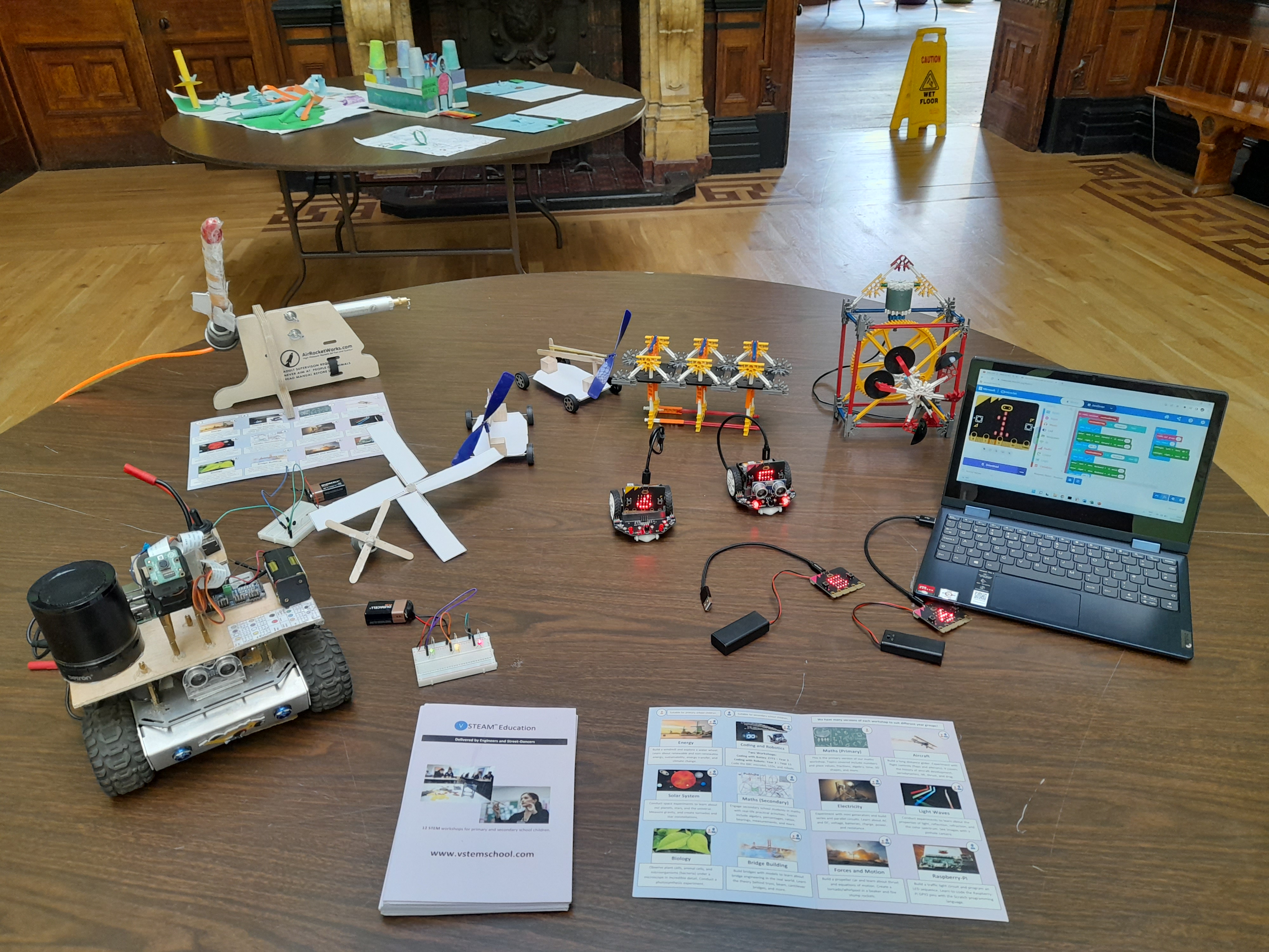 STEM showcase items